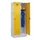 locker,HxBxD 1950x800x500mm,2vak,vak B 400mm,draaigrendel,sokkel