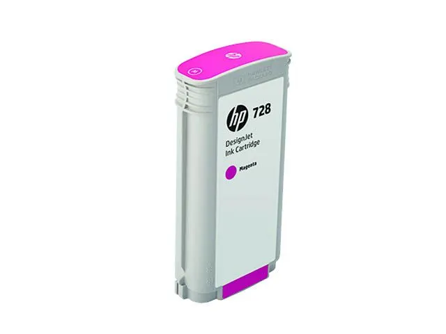 Inktcartridge HP F9J66A 728 rood