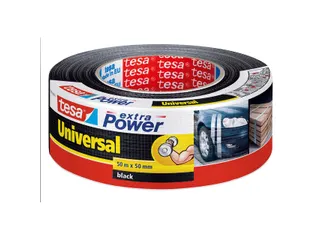 Plakband Tesa 50mmx50m extra Power zwart - 1