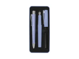 Balpen en Vulpen Faber-Castell Poly Pen in giftbox pale iris. - 1