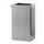 Afvalbak 22 Liter Open RVS anti-fingerprint coating