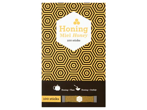 Honingsticks Van Oordt 100 stuks