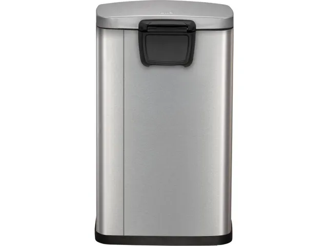 Afvalbak EKO Della pedaalemmer 50 liter RVS