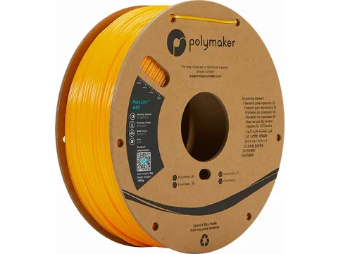 Polymaker PolyLite ABS filament 1,75 mm Geel 1kg