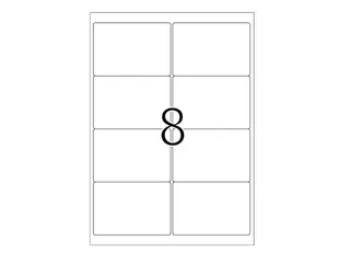 Xerox Multi-use Labels wit permanent 68x99mm 003R91224 800 stuks - 2