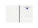 Bloc de cours Oxford A4+ 4 perforations ligné 90fls noir