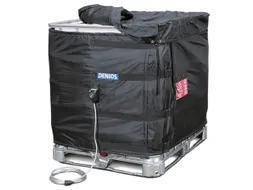 verwarmingsmantel,v. IBC inhoud 1000l,buiten nylon,zwart,2000 W
