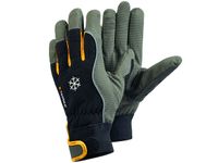 Handschoen Tegera 9122, Maat 9 Microthan Grijs/Zwart