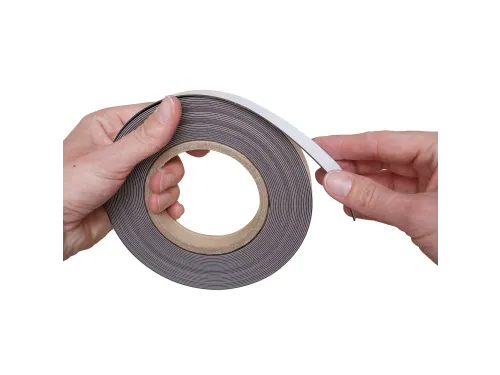 Magneetband beschrijf- en wisbaar MAUL 10mx20mmx1mm wit