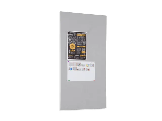 Tableau d'affichage Rocada Skinpinboard 75x115cm gris