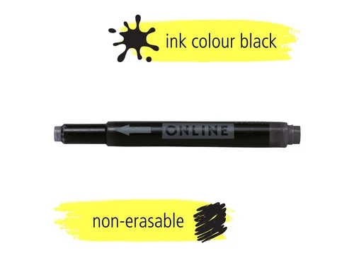 Inktpatroon Online Kombi zwart doos à 5 stuks