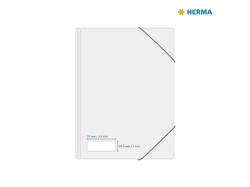 HERMA 4455 Premium etiketten A4 70x25,4mm Wit 3300 stuks