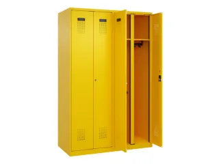 locker voor scheiding van kleding,HxBxD 1850x1200x500mm,4vak - 1