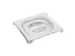 Caterchef Deksel met siliconen rand 1/6 GN polycarbonaat Transparant