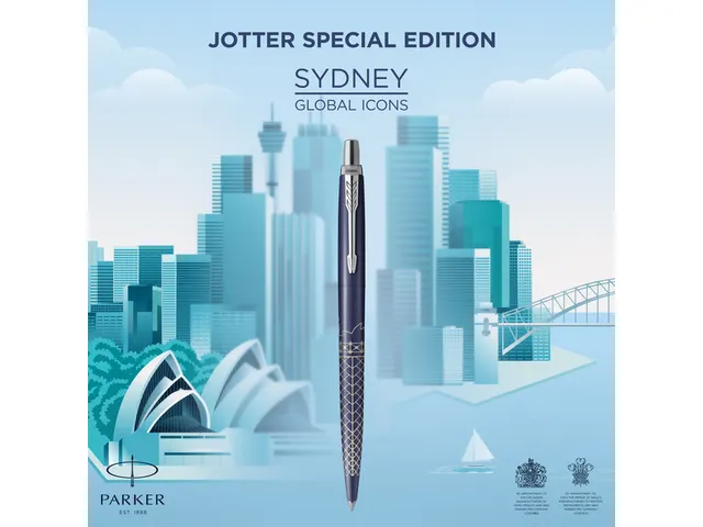 Balpen Parker Jotter special edition Sydney blue CT medium