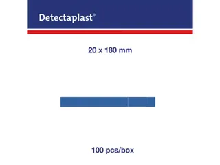 Detectaplast 8348 Textielpleister Elastisch Blauw 180x20mm 100 Stuks - 3