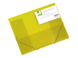 Elastomap A4 Mat Met Drie kleppen PP 400 Micron Geel