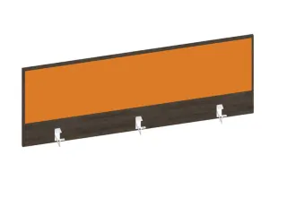 baliepaneel bureau aanbouw achter NV bruin hickory BN3005-geel 1400mm - 1