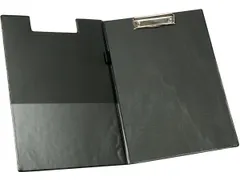Klemmap Opvouwbaar PVC A4 Zwart