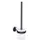 Toiletborstel met wandhouder Tesa Moon 40561 Zwart Zelfklevend
