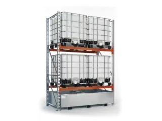 palletstelling,grondveld,HxBxD 3300x2395x1100mm,vakl. 2900kg - 1