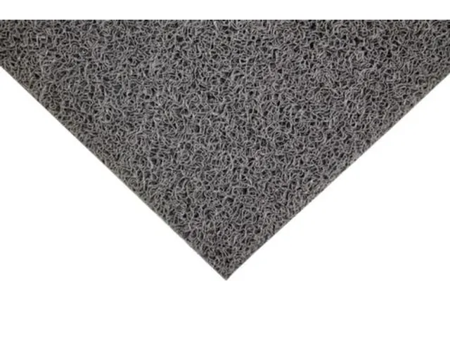 schoonloopmat,metergoed,HxB 14x1200mm,pvc-strop,grijs