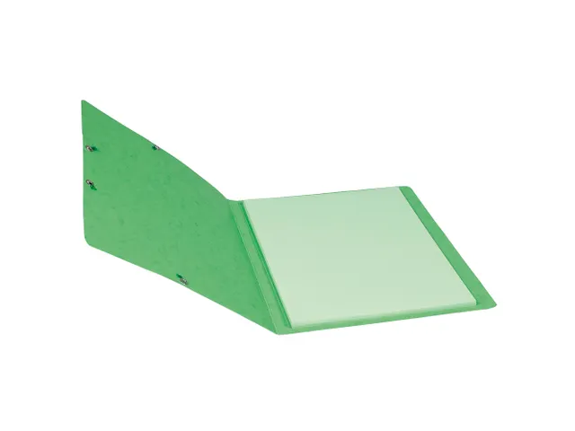 Elastomap zonder klep glanskarton 400gm² A4-Lindengroen