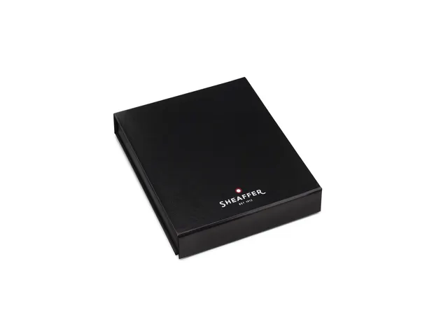 Balpen Giftset SHEAFFER 300 G9342 Bright chrome gold tone met creditca