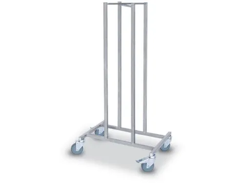 Verzamelkar Max. 15 Dolly's Hxbxd 1300x450x640mm Rvs 4 Mass.