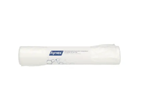 Afvalzak Hynex 45x50cm HDPE recycled T15 20L transparant rol à 50 stu