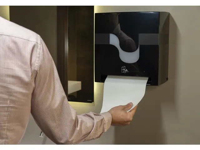 Handdoekautomaat Celtex Megamini E-Control zwart automatisch