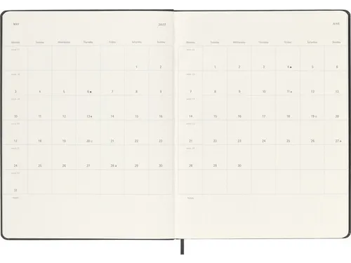 Agenda 2027 Msk Plan Week xl hc black