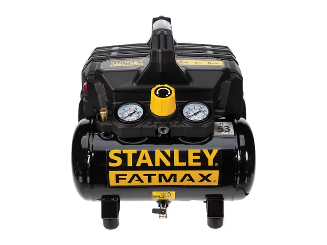 Professionele Compressor - Zonder Olie - Horizontaal - Low Noise - 6 L