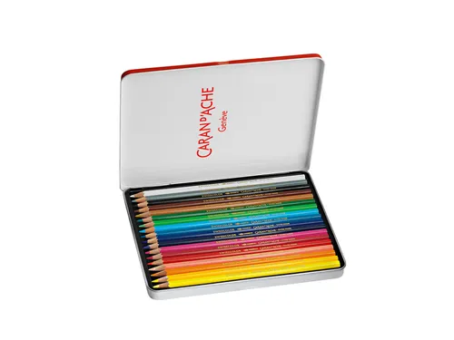 Kleurpotloden Caran D'ache Swisscolor Aquarel 18stuks Assorti