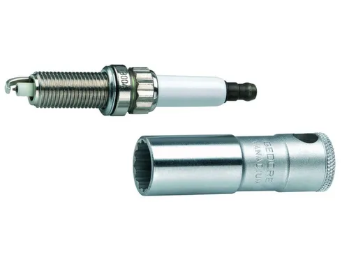 D 55 Bougie-inzetstuk met borgveer 3/8 inch 14mm