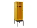 locker met bank,voor scheiding van kleding,HxBxD 2120x600x815mm,2vak