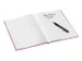 Notitieboek Leitz WOW A5 lijn roze