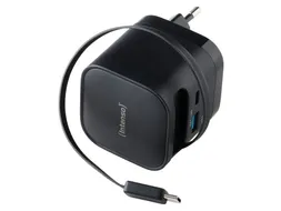 7806520 INTENSO GAN Power adapter USB-C 65 W zwart