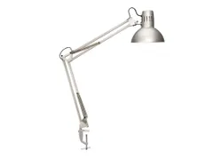 Bureaulamp LED MAULstudy tafelklem incl. E27 lamp Zilver