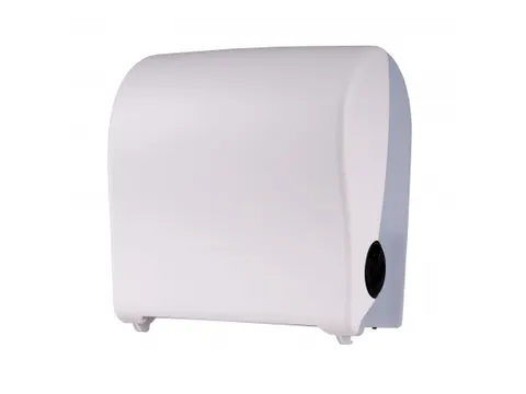 Handdoekrol dispenser Kunststof Wit