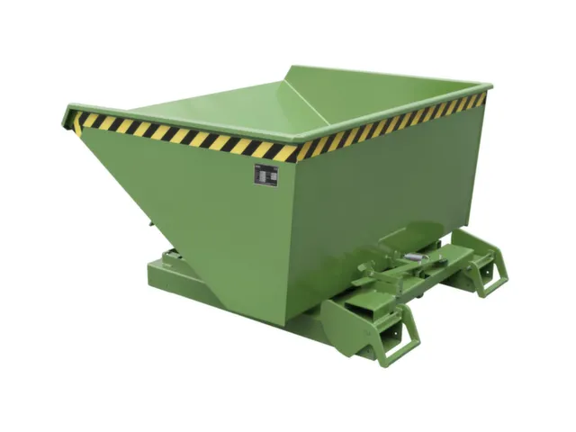 kiepbak,HxLxB 865x1485x1095mm,0,6m³,draagverm. 1000kg,RAL6011