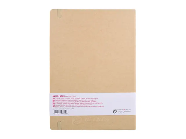 Schetsboek Talens Art Creation 80 witte vellen 140gr 210x300mm kraft