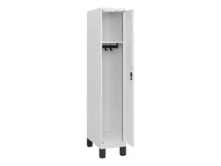 schoollocker,HxBxD 1630x300x500mm,1vak,vak B 300mm,cil.-slot,voeten - 1