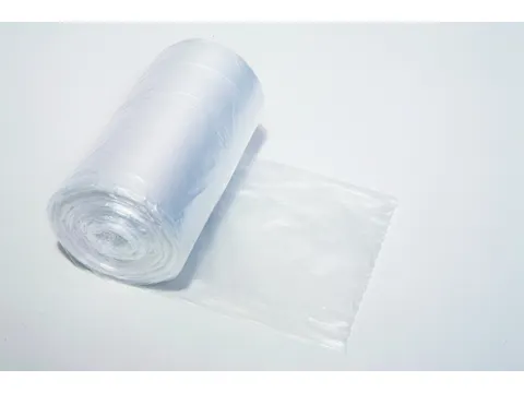 Afvalzak HDPE 32x44cm 5mu 10 liter transparant rol