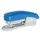Nietmachine kunststof voor nietjes nr. 24/6, 26/6 25 vel 55mm blauw