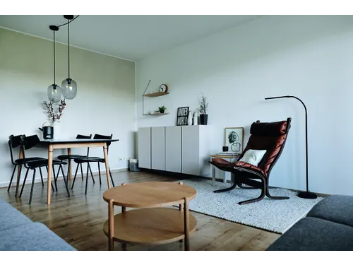 Vloerlamp MAUL Pirro LED dimbaar zwart