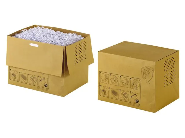 Rexel Auto+ 300X Recyclebare afvalzakken voor papiervernietigers 40 li