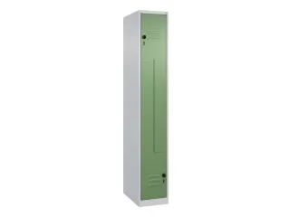 Z-garderobekast,HxBxD 1850x300x500mm,vak B 150/300mm,draaigrendel - 1