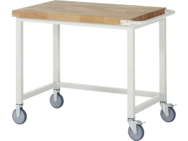 Werkbank Hxbxd 880x1000x700mm Beukenhouten Werkblad Duwbeugel