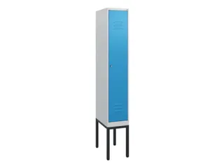 locker,HxBxD 1950x300x500mm,1vak,vak B 300mm,cil.-slot,voetonderstel - 1